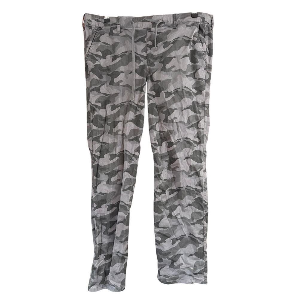 Torrid Women's Plus Size Gray Camo Pull On Pants Size 2T 2 2X Tall